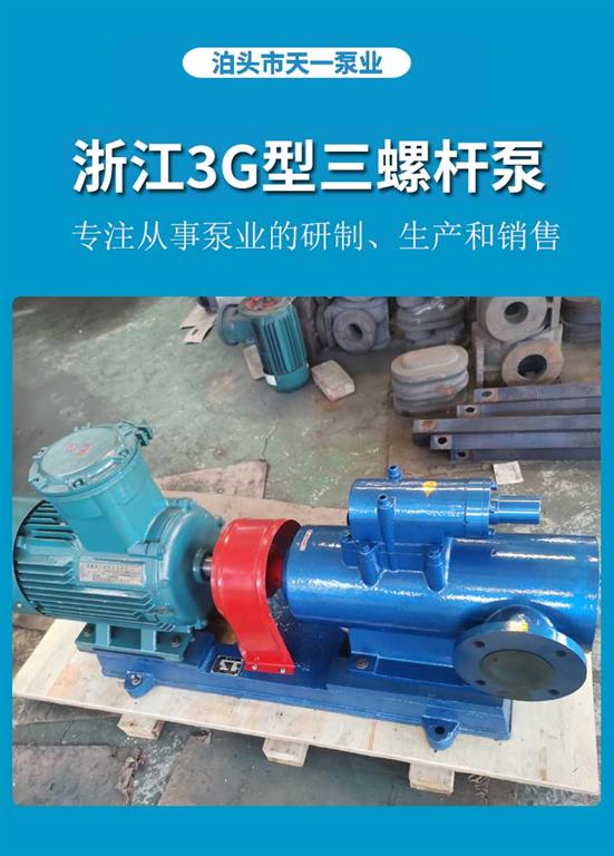  <strong>浙江3G型三螺桿泵</strong>