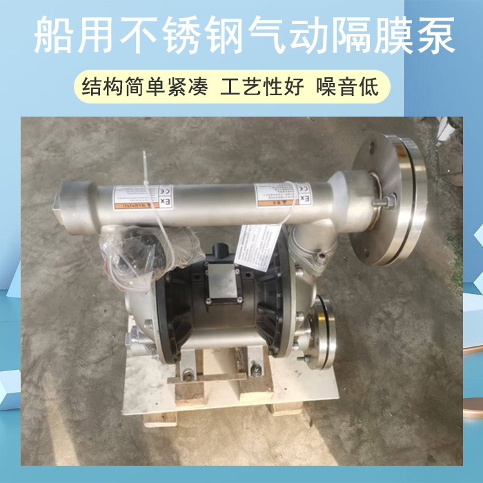 船用不銹鋼氣動(dòng)隔膜泵